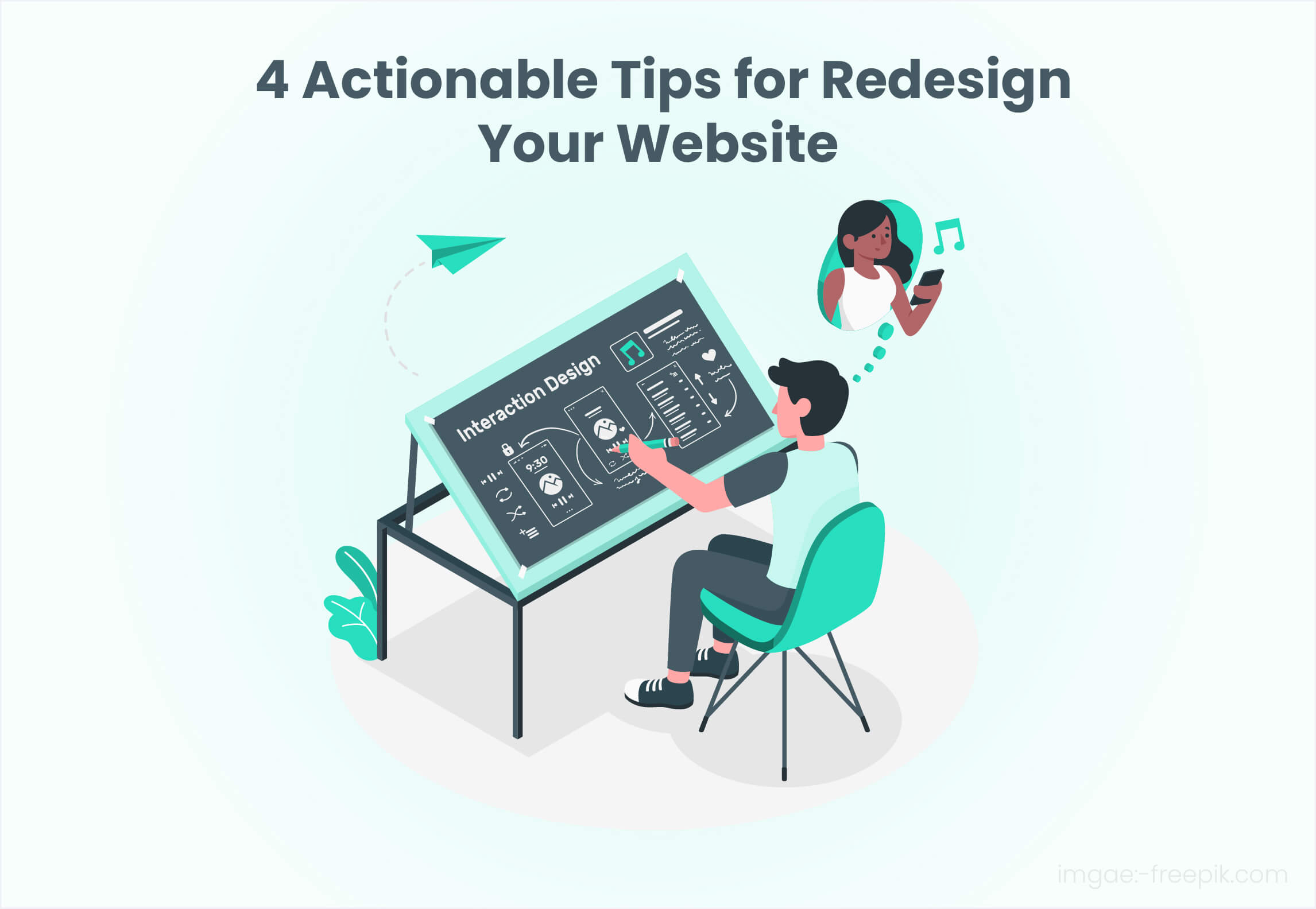 Redesign your website with these Top 4 Actionable Tips