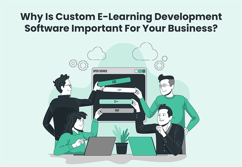 Why custom e-learning development software is important for your business