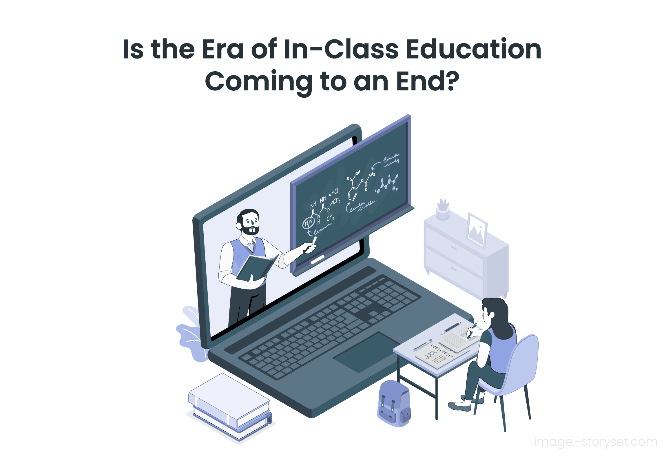 In-Class Education ending | E-learning App Development Company