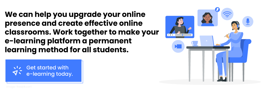 We can help you upgrade your online presence and create effective online classrooms. Work together to make your e learning platform a permanent learning method for all students - Knovator