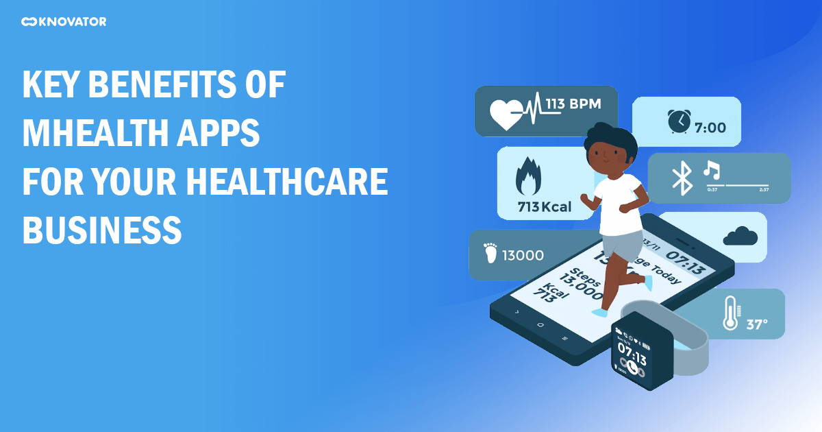 Featured Image Key Benefits Of mHealth Apps For Your Healthcare Business - Knovator
