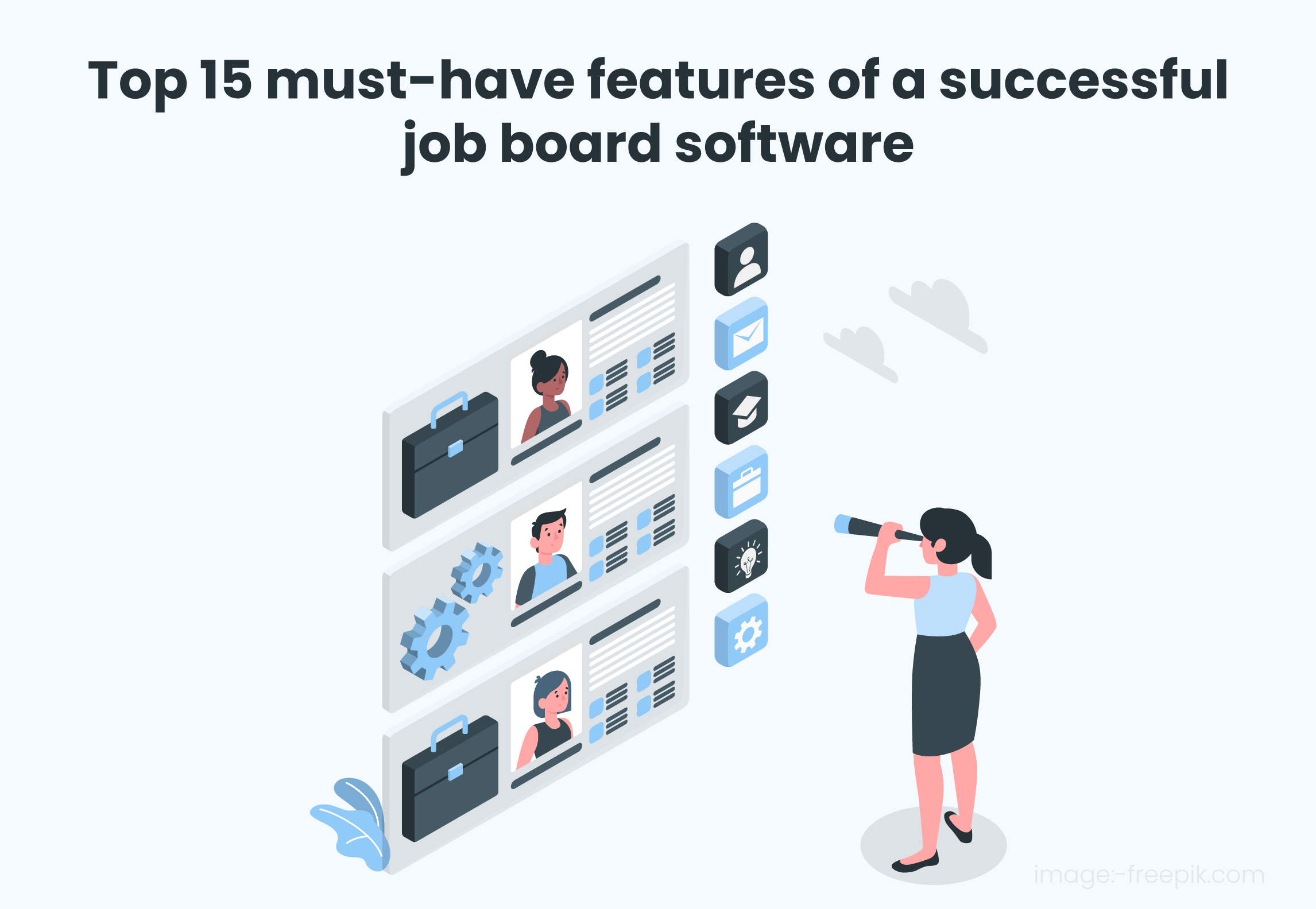 Top 15 must-have features of a successful job board software