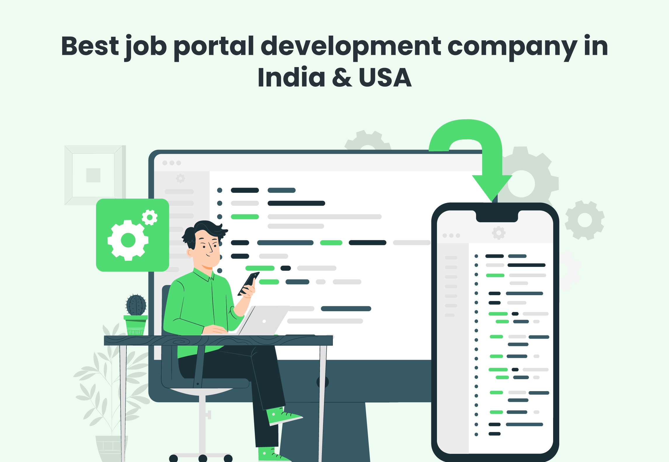 Premier Job Portal Development Companies: India & USA