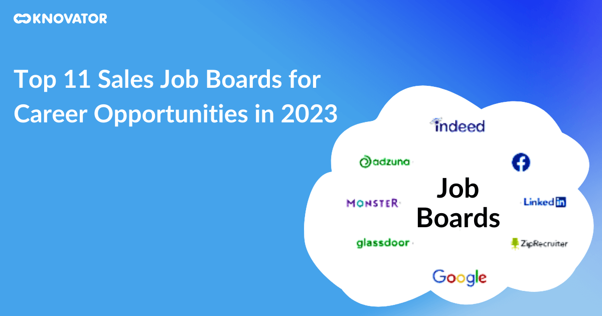 Top 11 Sales Job Boards for Career Opportunities in 2023