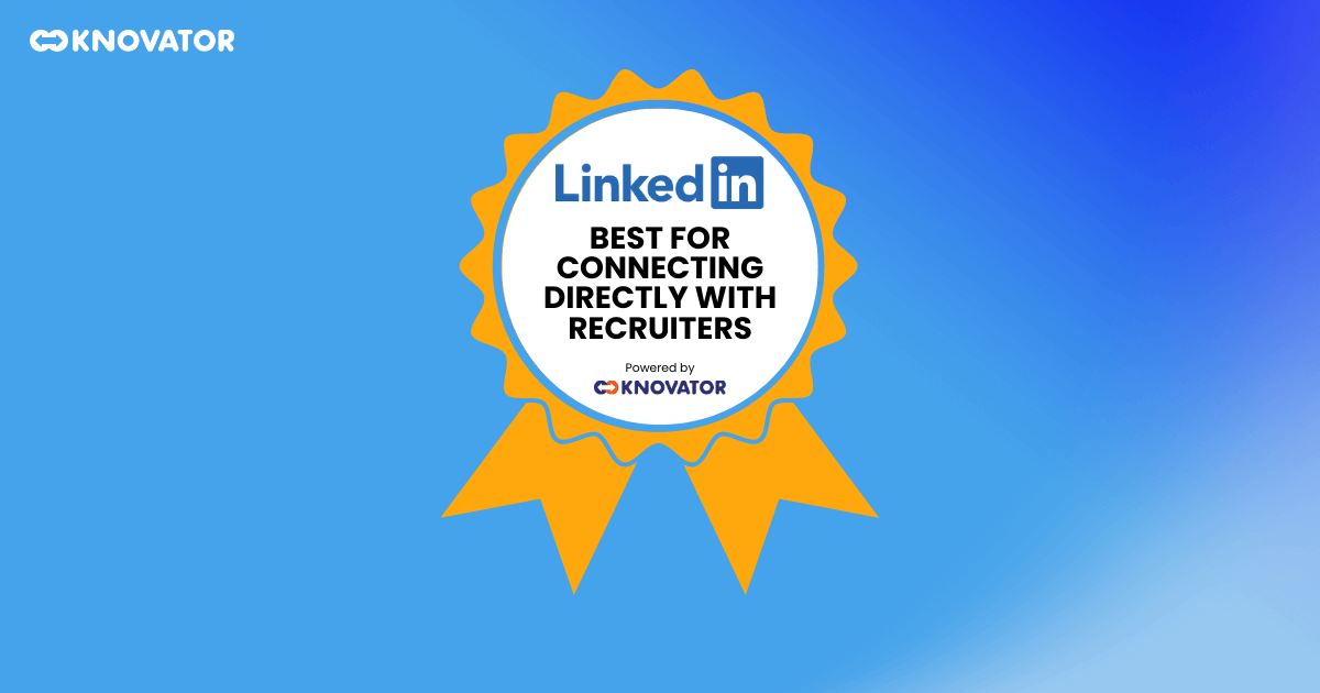 Best for Connecting Directly With Recruiters LinkedIn