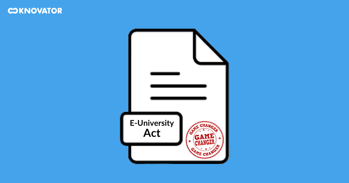The E-University Act A Game Changer