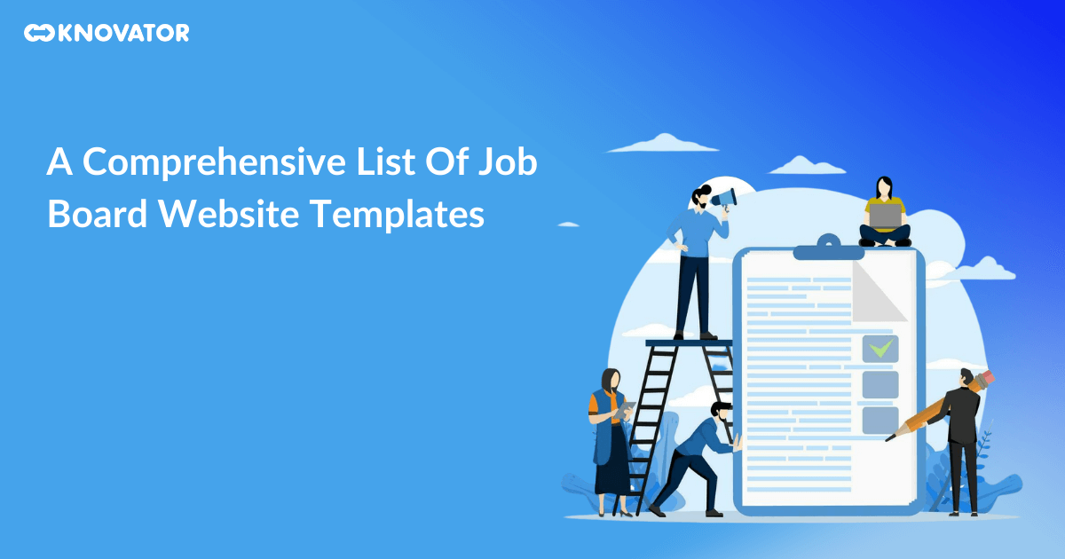 A Comprehensive List Of Job Board Website Templates